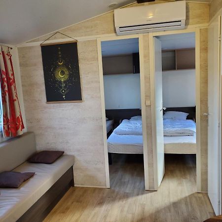 Mobil home récent clim 3ch Camping3* piscine Argelès-sur-Mer Exterior foto
