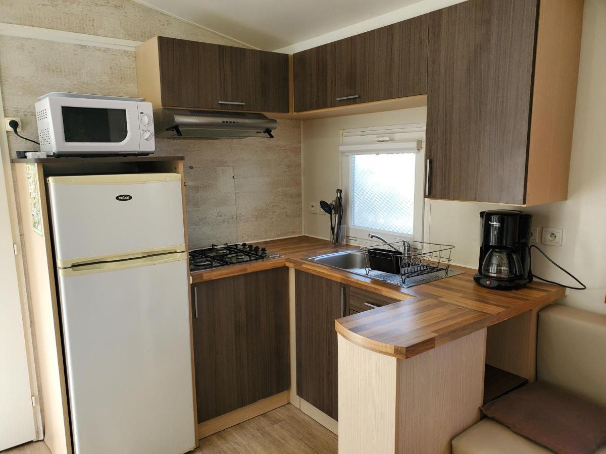 Mobil home récent clim 3ch Camping3* piscine Argelès-sur-Mer Exterior foto