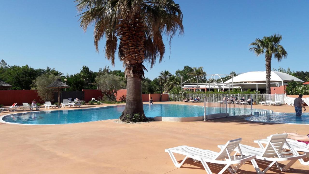 Mobil home récent clim 3ch Camping3* piscine Argelès-sur-Mer Exterior foto