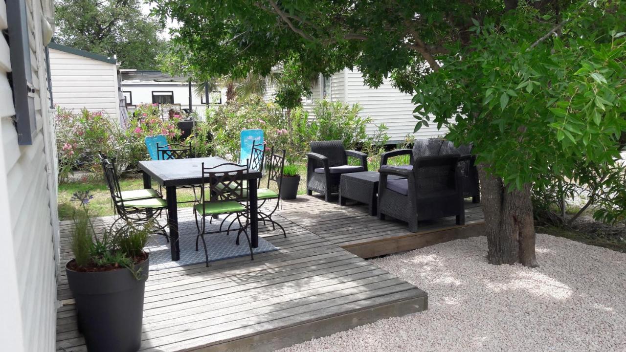 Mobil home récent clim 3ch Camping3* piscine Argelès-sur-Mer Exterior foto