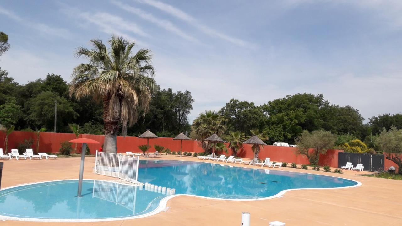 Mobil home récent clim 3ch Camping3* piscine Argelès-sur-Mer Exterior foto